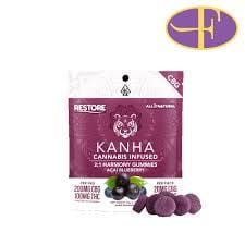 Harmony Restore 2:1 Acai Blueberry [10pk] (200mg CBG /100mg THC)