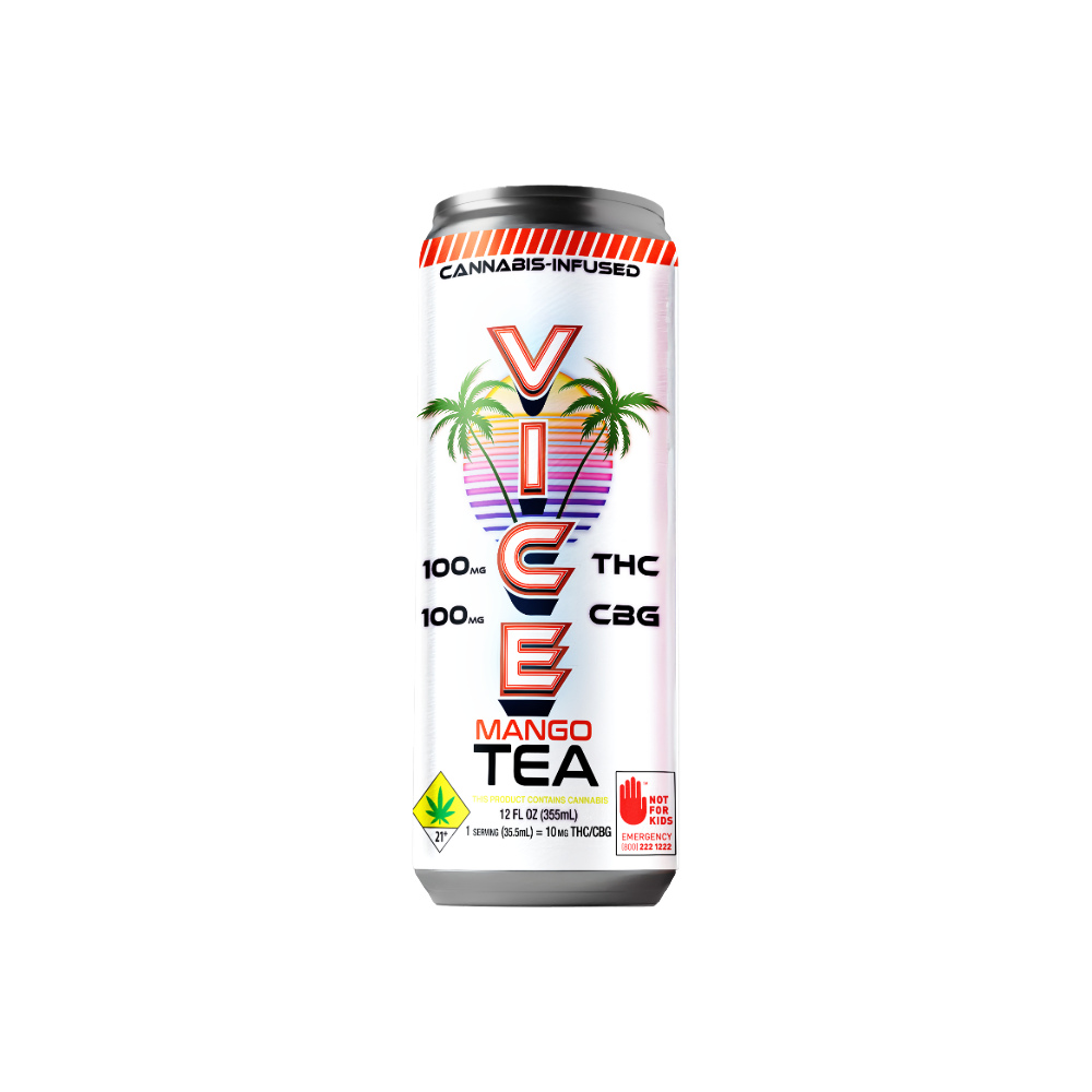 Shop 1:1 Mango Tea [12oz] (100mg THC/100mg CBG) | Dockside