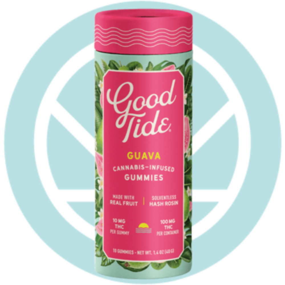 Guava Single-Strain Rosin Gummies | Balanced | 100mg