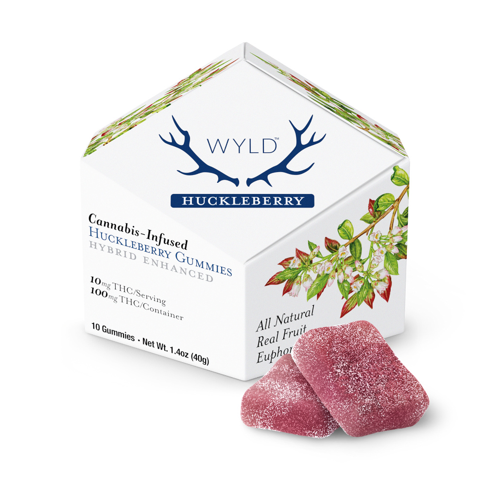 Huckleberry Hybrid Enhanced Gummies | 100mg