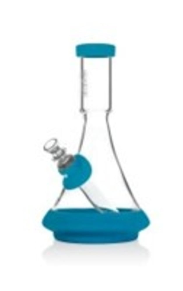 GRAV® Accessory Set for Deco Water Pipe in Silicone - Blue