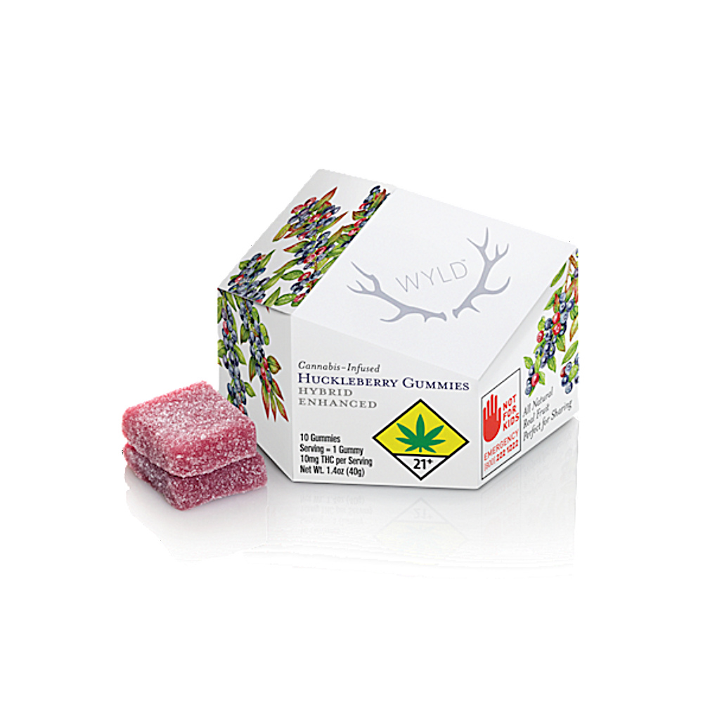 Huckleberry Hybrid Enhanced Gummies | 100mg THC