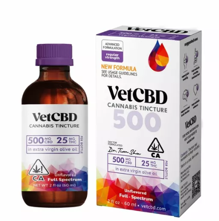 10:1 CBD Tincture [2oz] (500mg CBD/25mg THC)