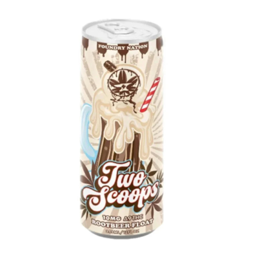 Foundry Nation - Two Scoops - Hemp Derived - Root Beer Float 10mg THC Foundry Nation - Two Scoops - Hemp Derived - Root Beer Float 10mg THC