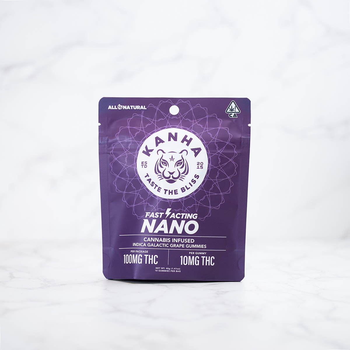 KANHA - NAN0 GALACTIC GRAPE - INDICA - 100MG