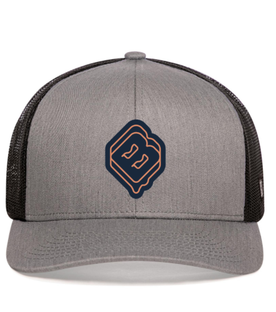 Black Grey Mesh Hat B Design