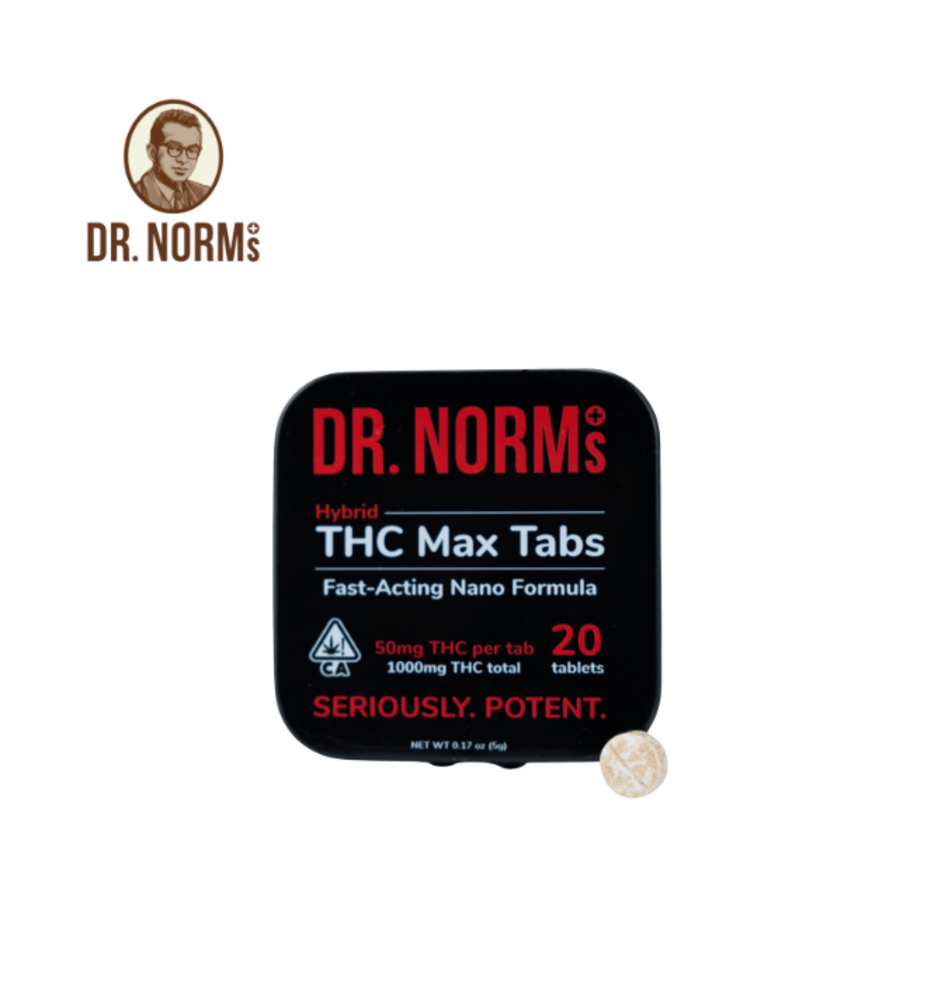 THC MAX  HYRBID 1000MG 20 PACK TABLETS