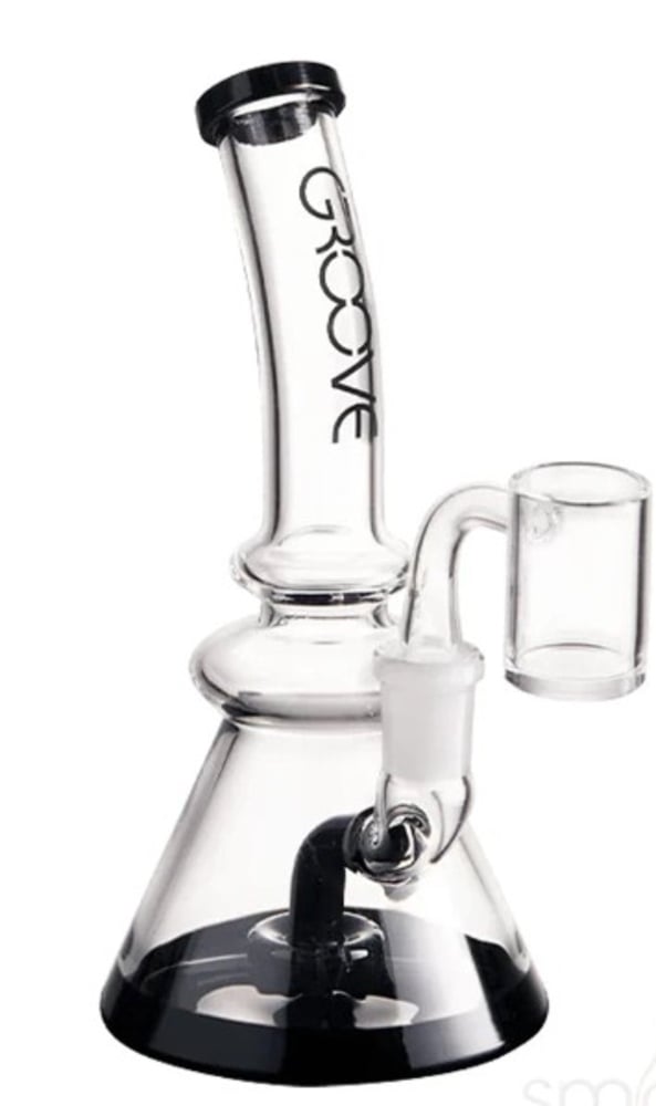 Glass Beaker Rig Black