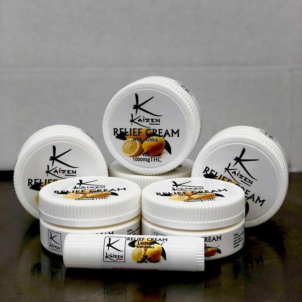 Relief Cream (200mg) Kaizen Extracts Cream Jane