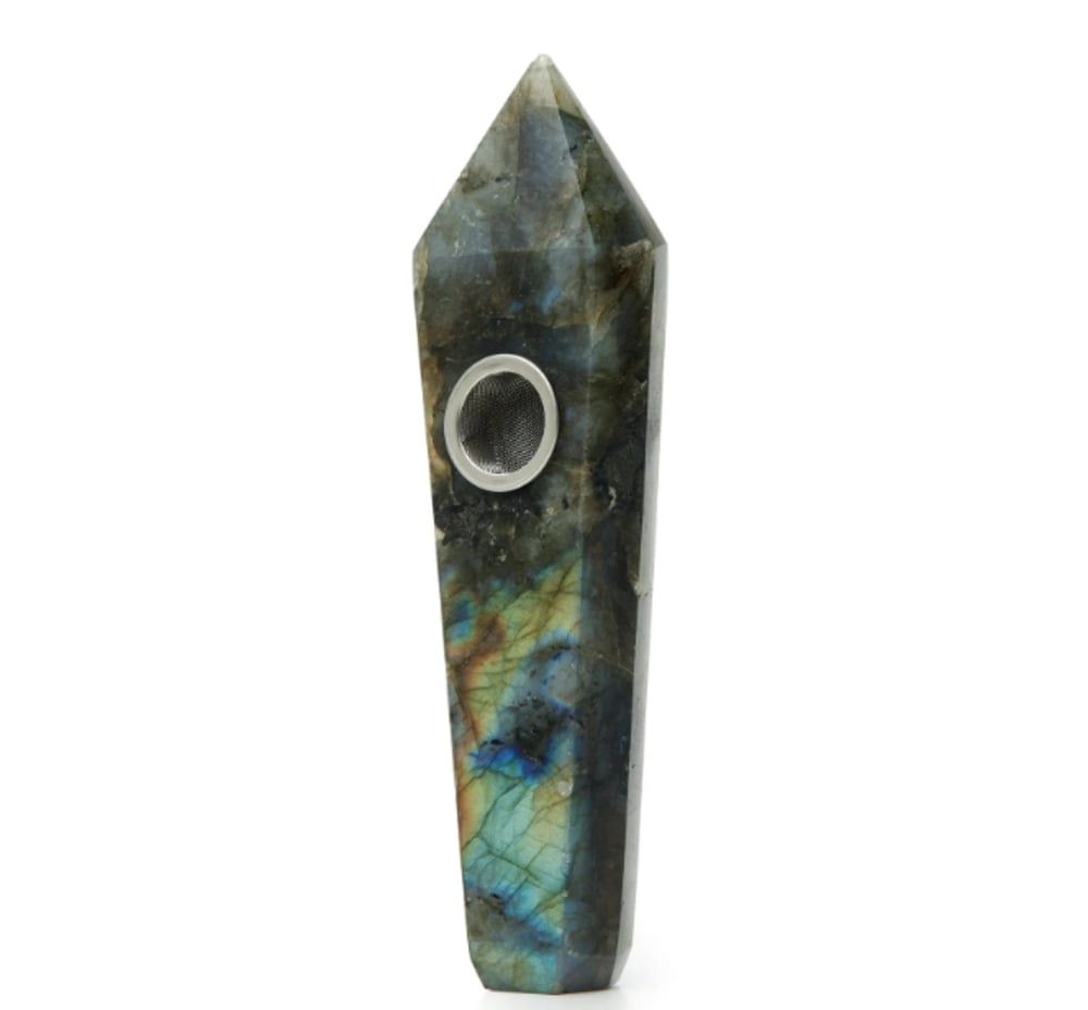 Gemstone Pipe - Labradorite
