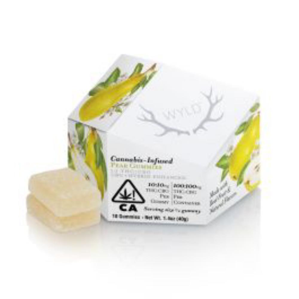 Pear 1:1 CBG + Hybrid Enhanced Gummies | 100mg