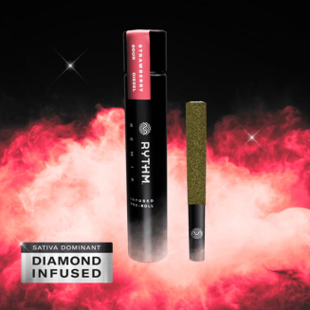 Strawberry Sour Diesel [1g] Diamond Infused