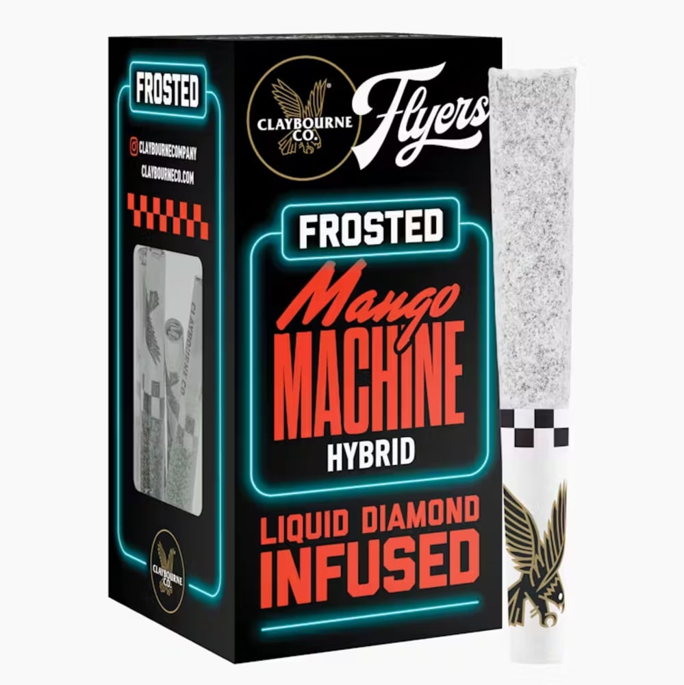 Mango Machine (2.5g) - Diamond Frosted Flyers Pre-Rolls