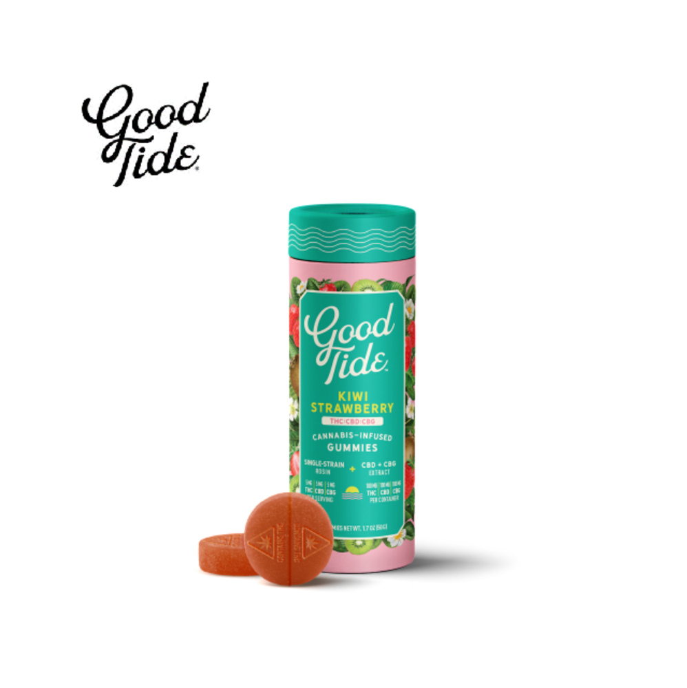 GRAPEFRUIT 1:1:1 THC:CBD:CBC 100MG 10 PACK ROSIN INFUSED GUMMIES