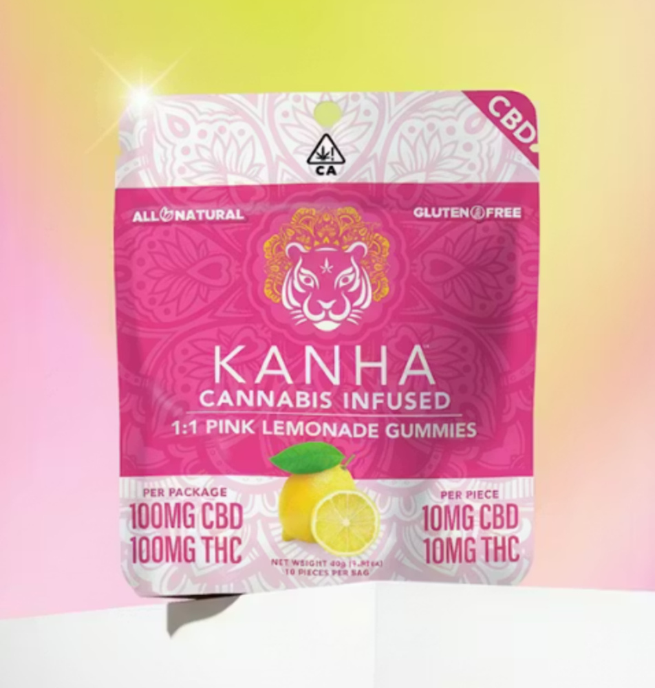 1:1 Pink Lemonade [10pk] (100mg CBD/100mg THC)