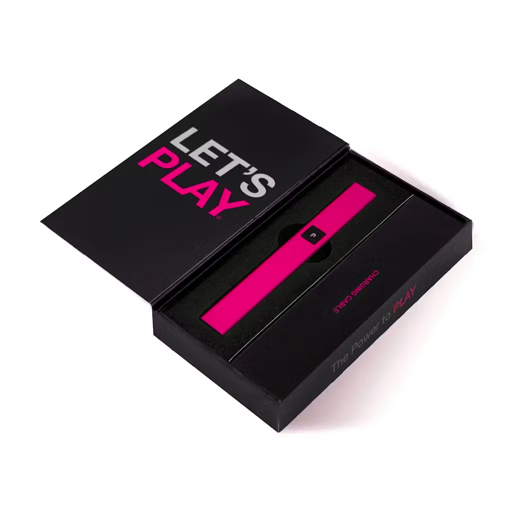 PLUGPLAY™ | PLAY™ Battery | California, Colorado, & New York | Steel | Pink Battery