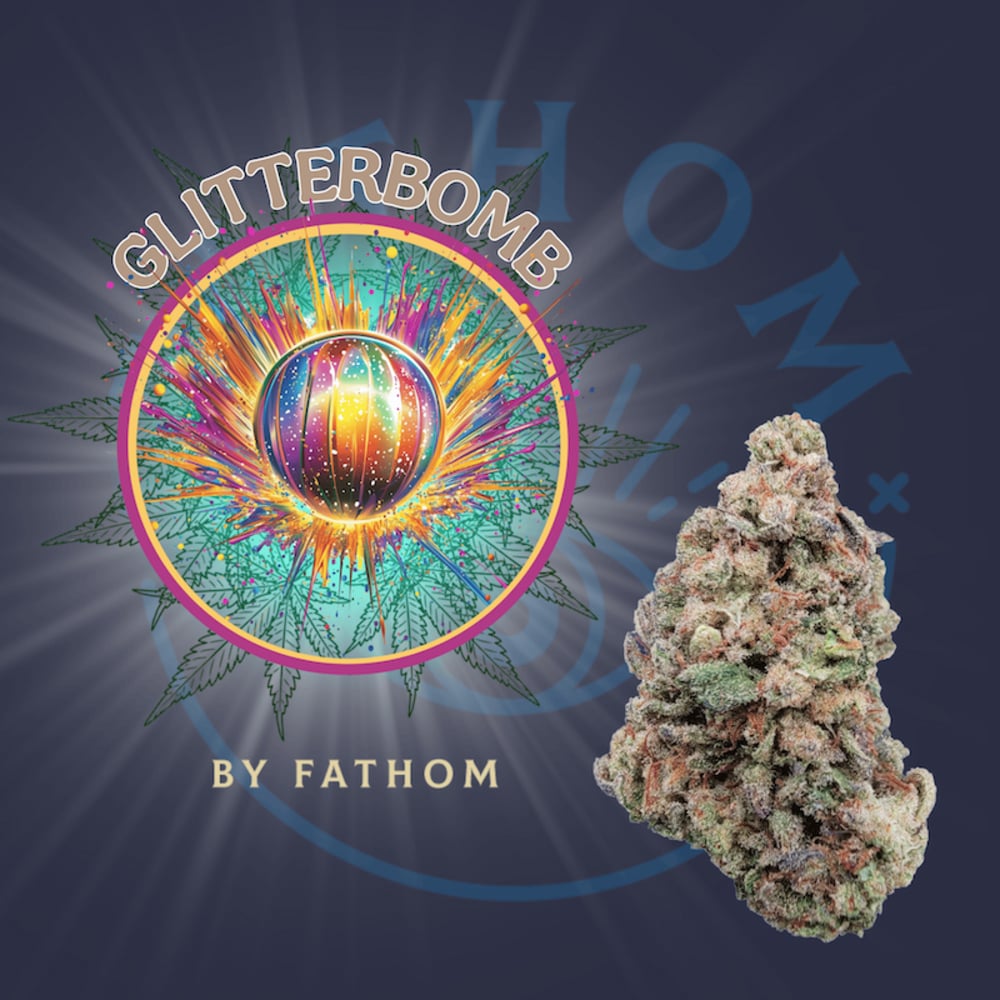 Fathom Cannabis - Glitterbomb Pre-Ground Flower Fathom Cannabis - Glitterbomb Pre-Ground Flower