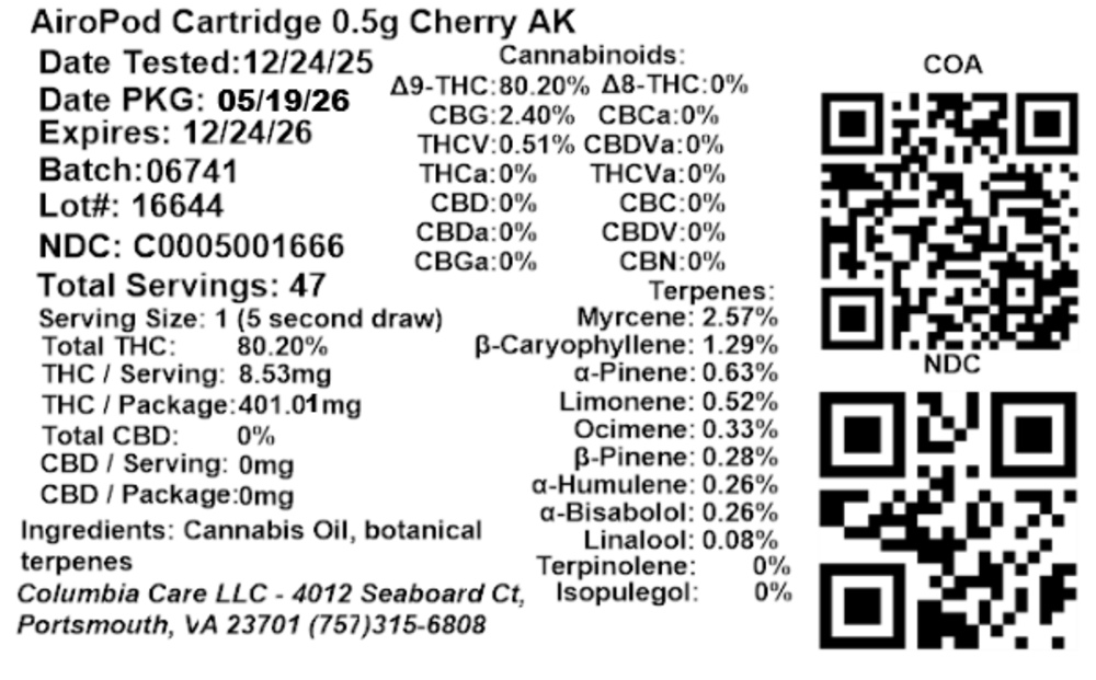 product card