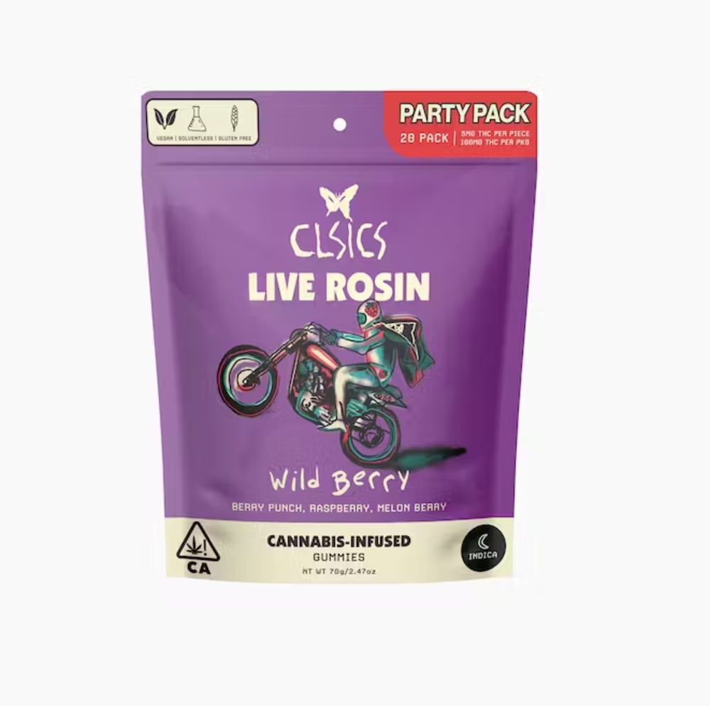 Wild Berry Party Pack [20pk] (100mg)