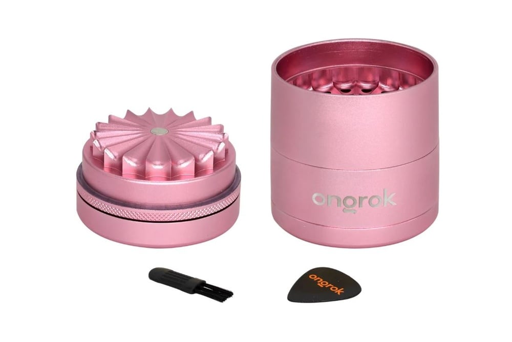5pc Petal Toothless Grinder - Pink