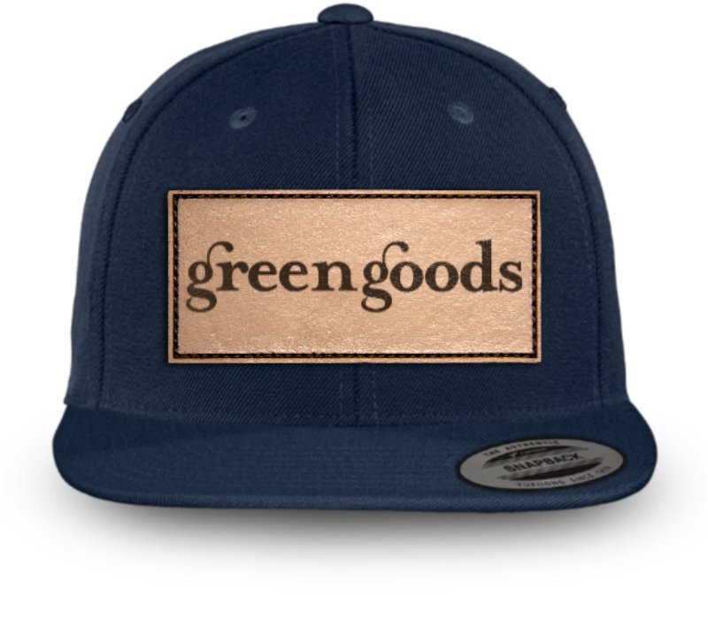 Hat - Blue/Cream
