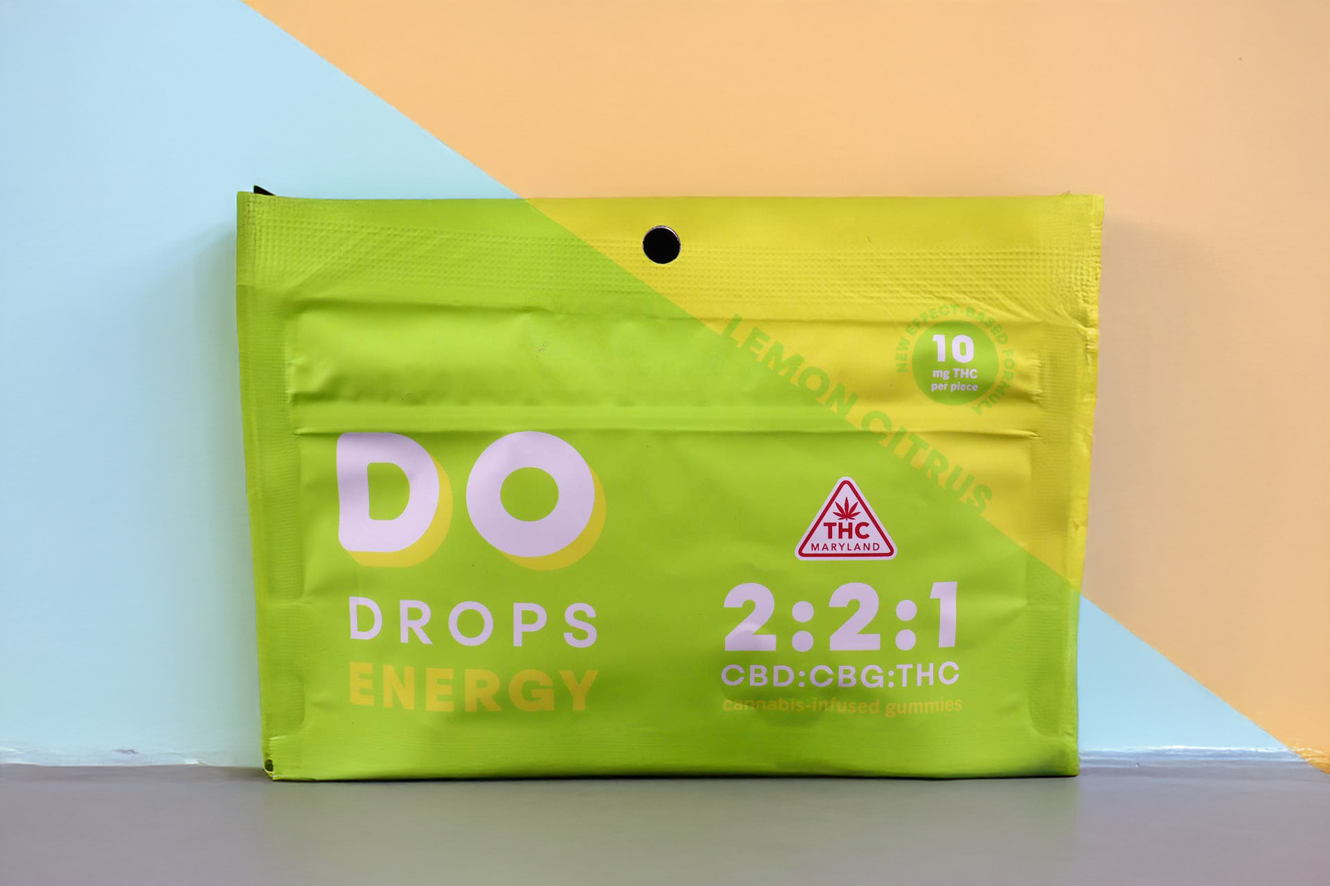 Shop Lemon Citrus 2:2:1 CBD/CBG/THC [10pk] (200mg CBD/200mg CBG