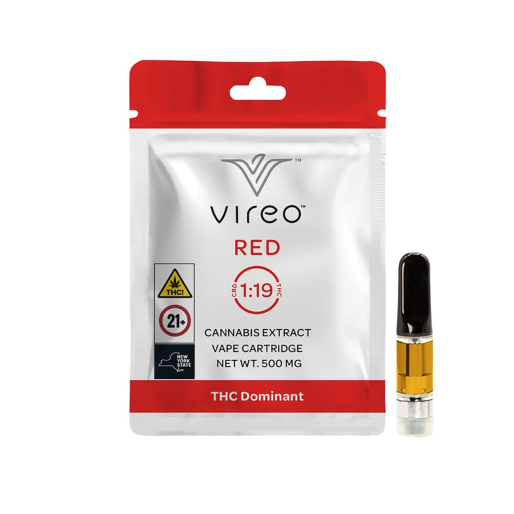 Red Distillate Vaporizer Cartridge [1000mg]