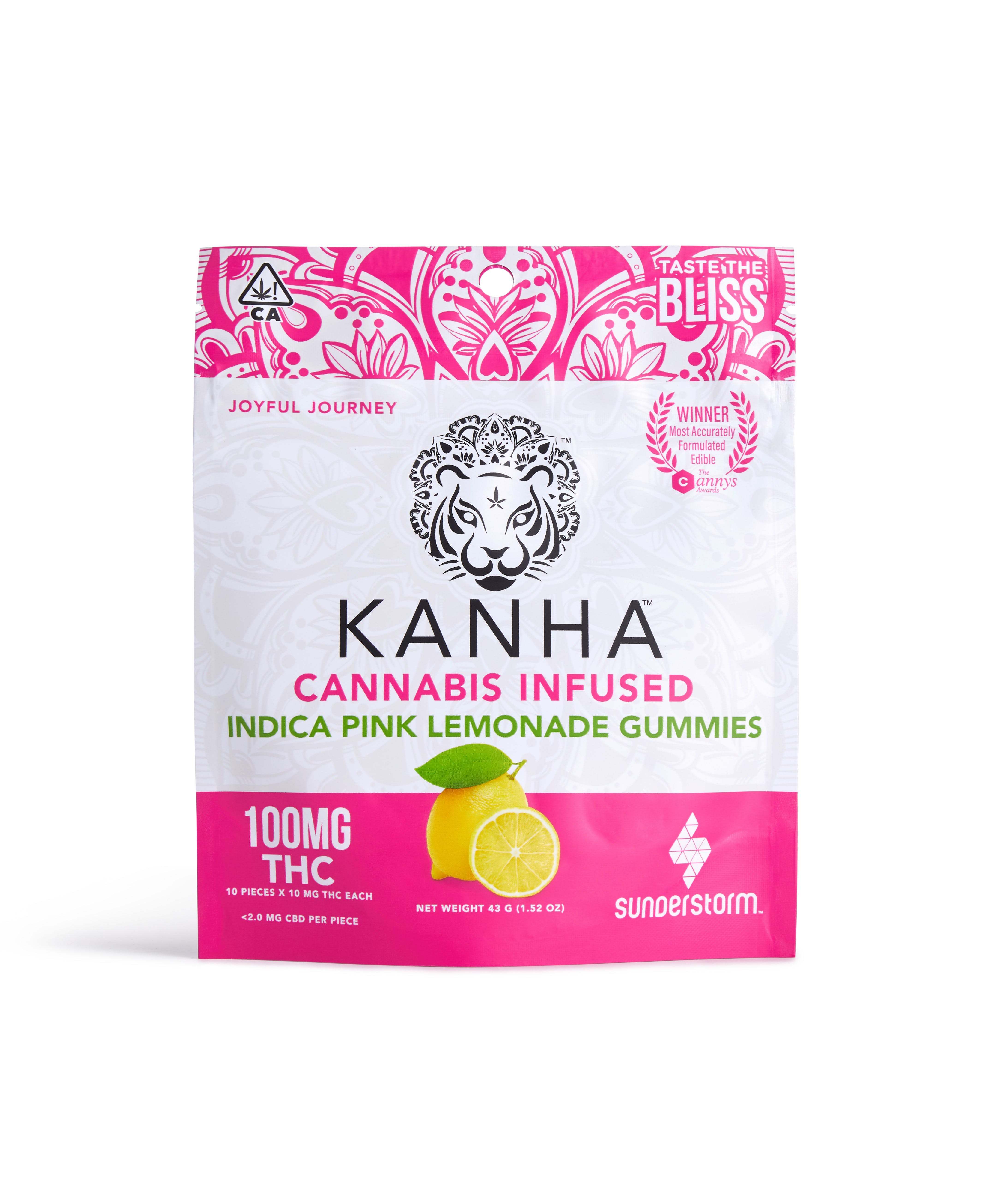 Pink Lemonade - Indica [10pk] (100mg)