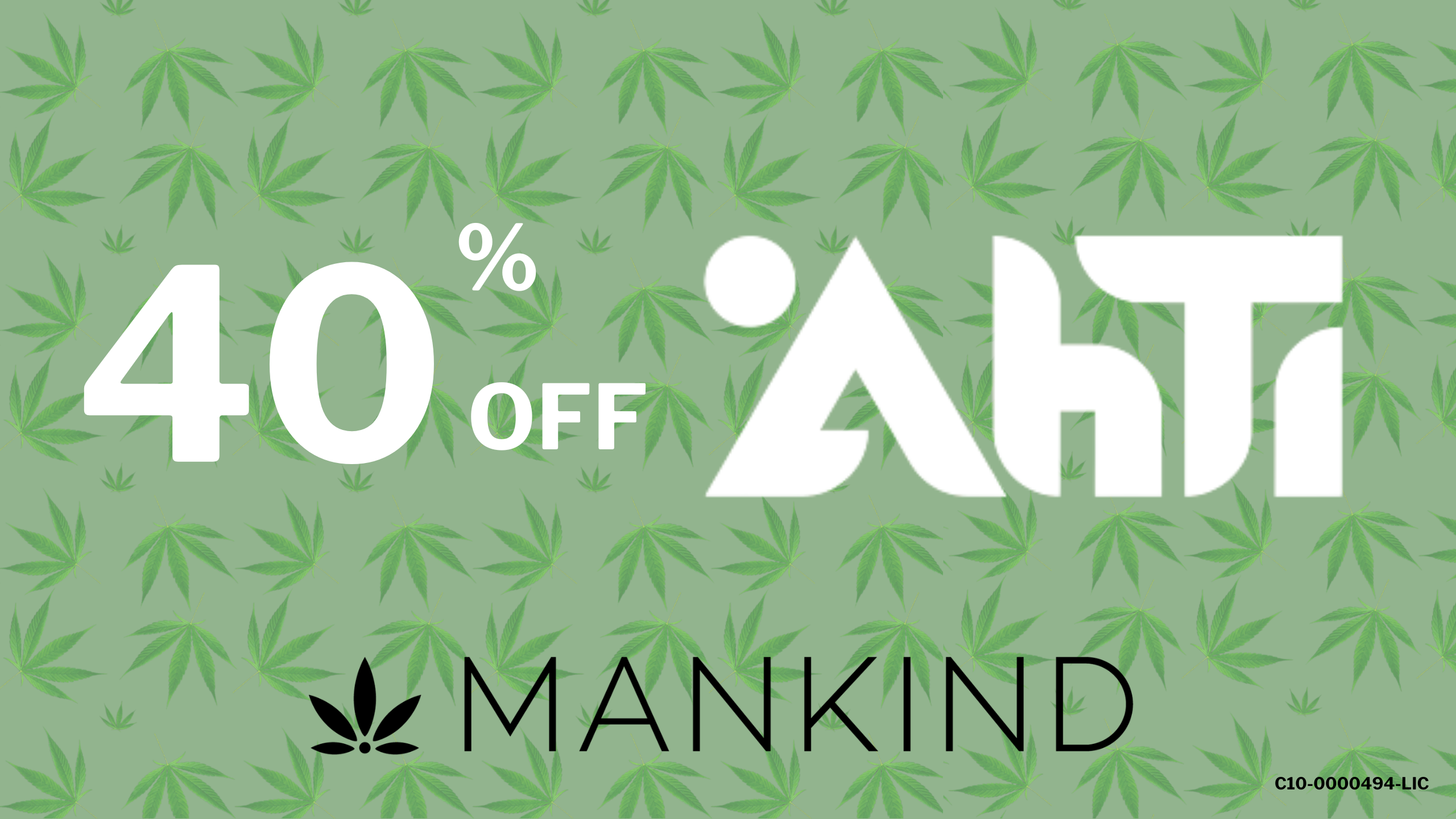 AHTI - 40% OFF! special