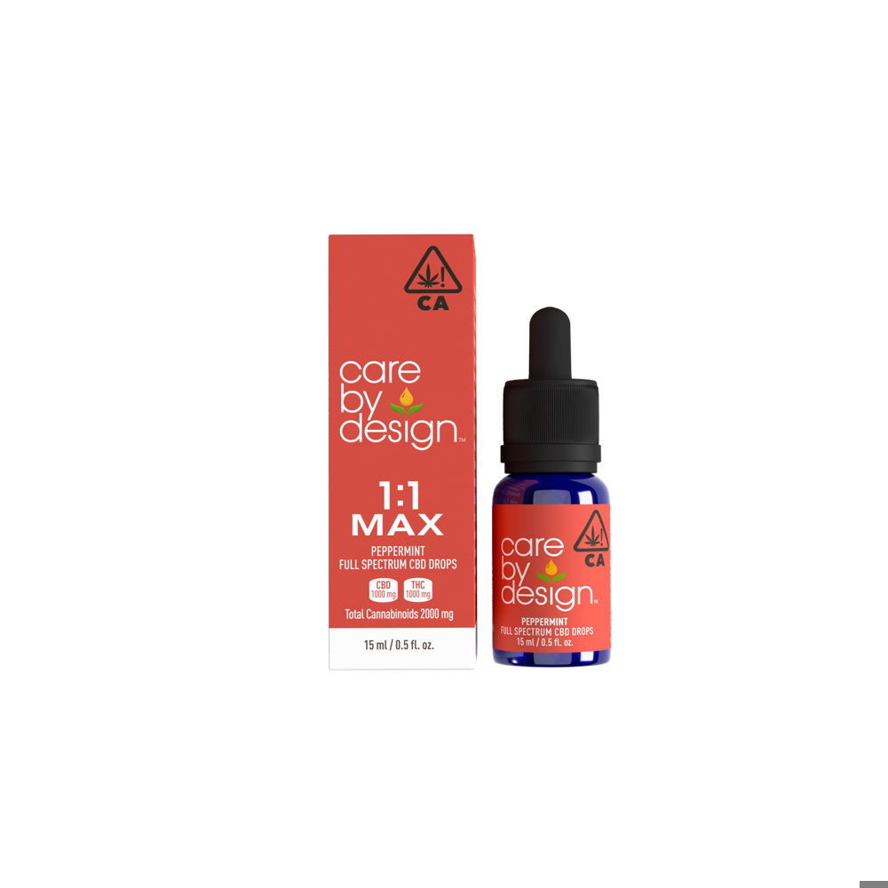 Care By Design | 1:1 MAX Full Spectrum CBD Drops 15ml