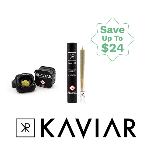 May: Buy 3 or more Kaviar for 30% Off special