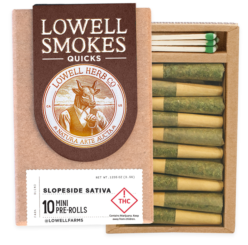 Slopeside Sativa [.35g each / 3.5g total]