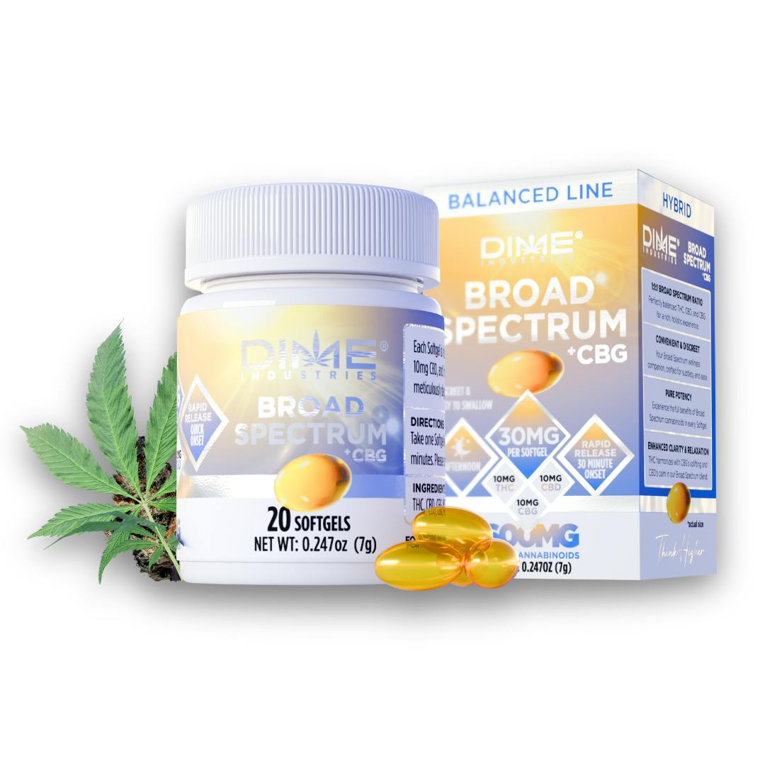 Balanced Line "Afternoon" CBG Softgels