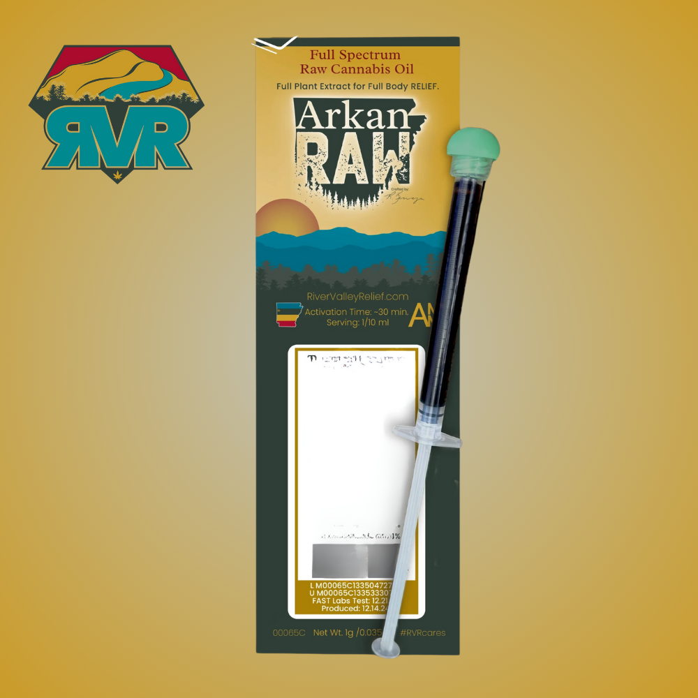 ArkanRAW Full Spectrum Raw Cannabis Oil