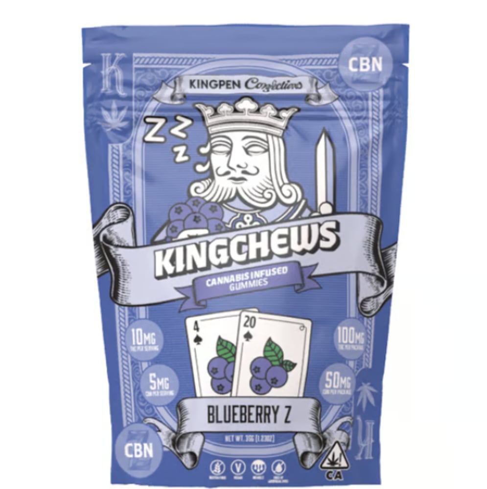 2:1 Blueberry Z [10pk] (100mg THC/50mg CBN)