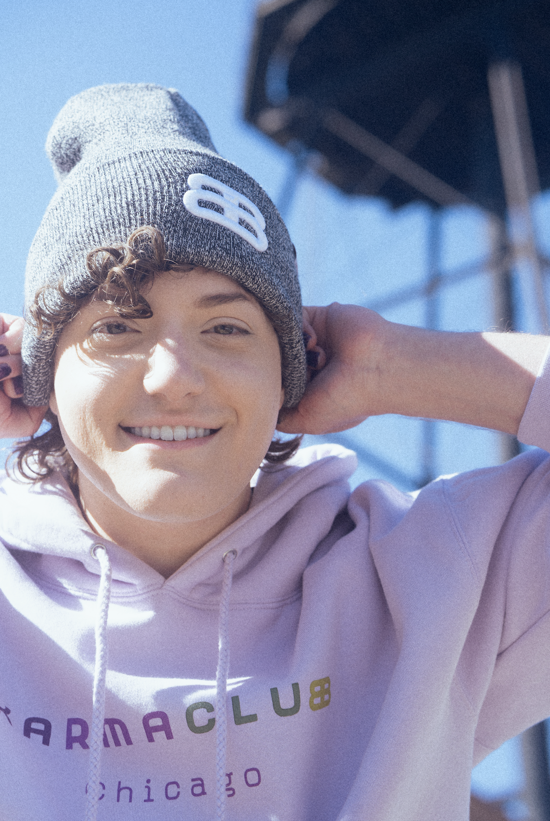 Karma Club x Carhartt Beanie (Heather Grey)