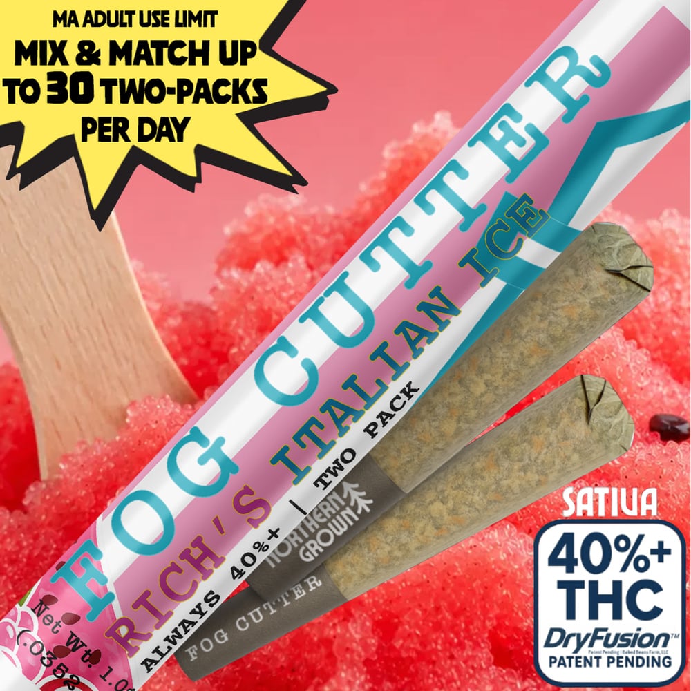 Fog Cutter - Rich's Italian Ice Infused Hydro Pre-Roll 0.5g 2pk (1g)