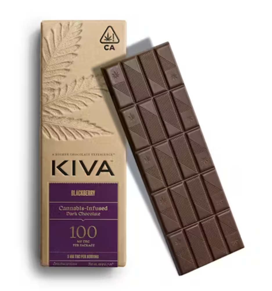 Blackberry Dark Chocolate (100mg THC)