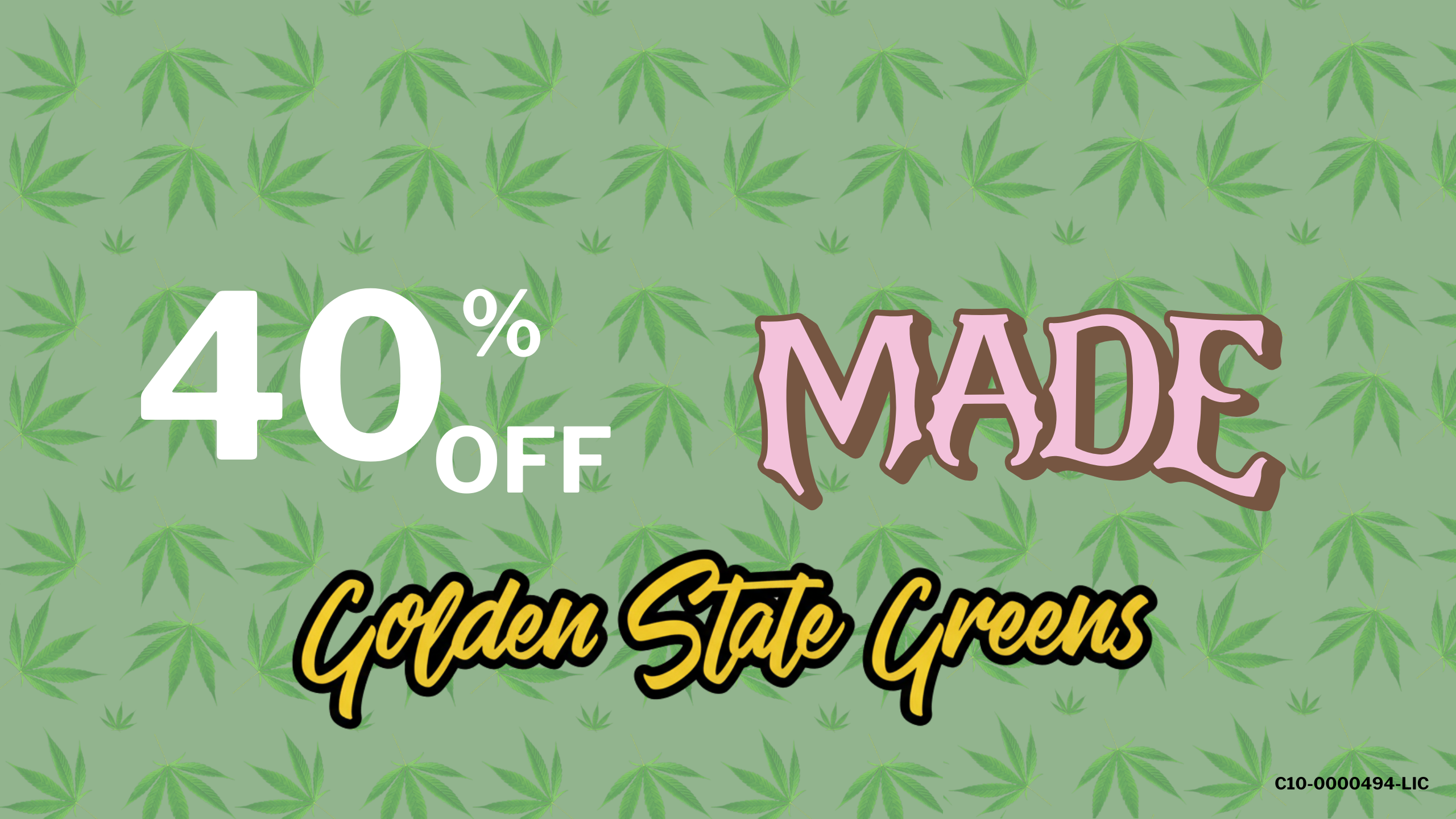 MADE - 40% OFF! special photo