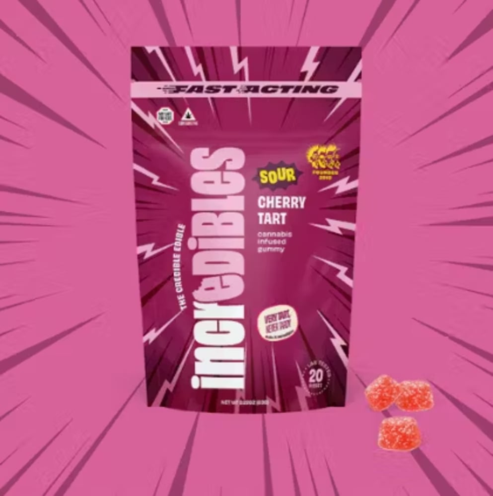 Fast Acting Sour Cherry Tart [20pk] (100mg)