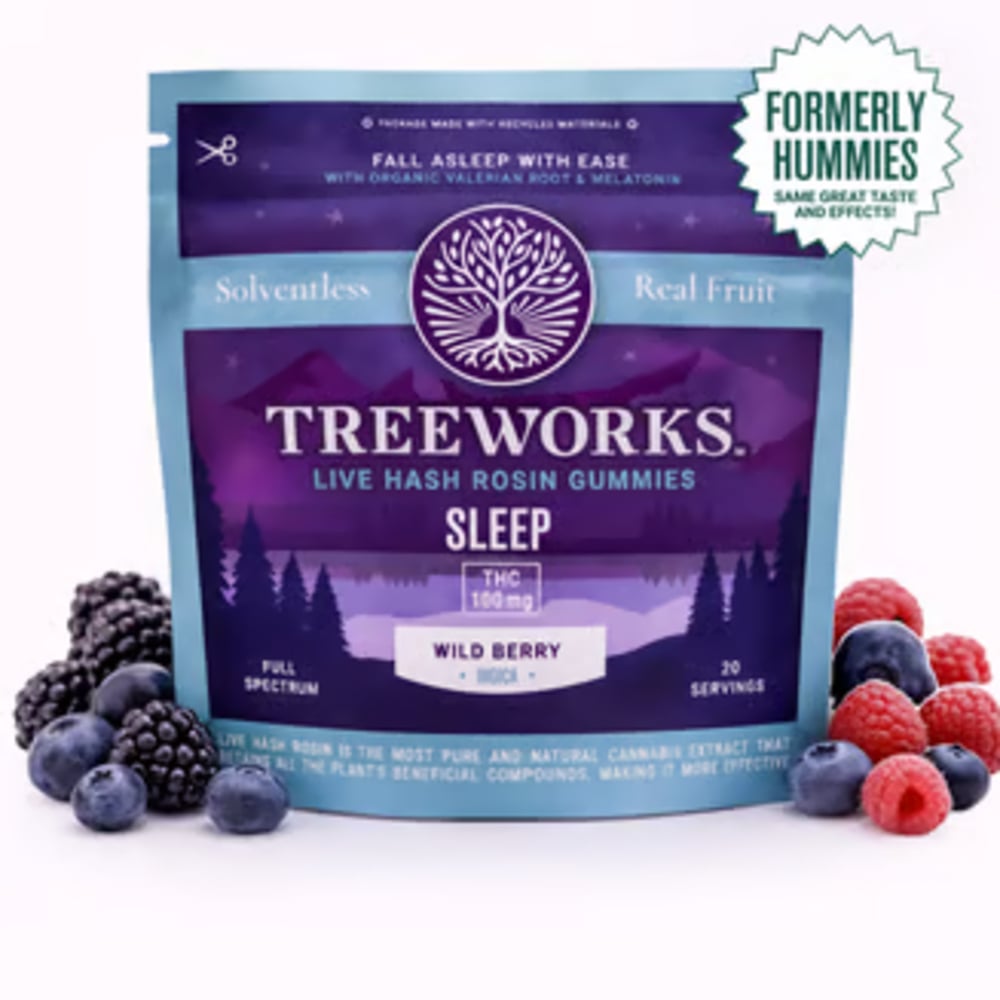 Sleep | Live Hash Rosin Gummies - Indica (100mg) *Formerly Hummies