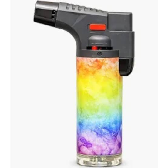 4.5" Refillable Torch - Tie Dye