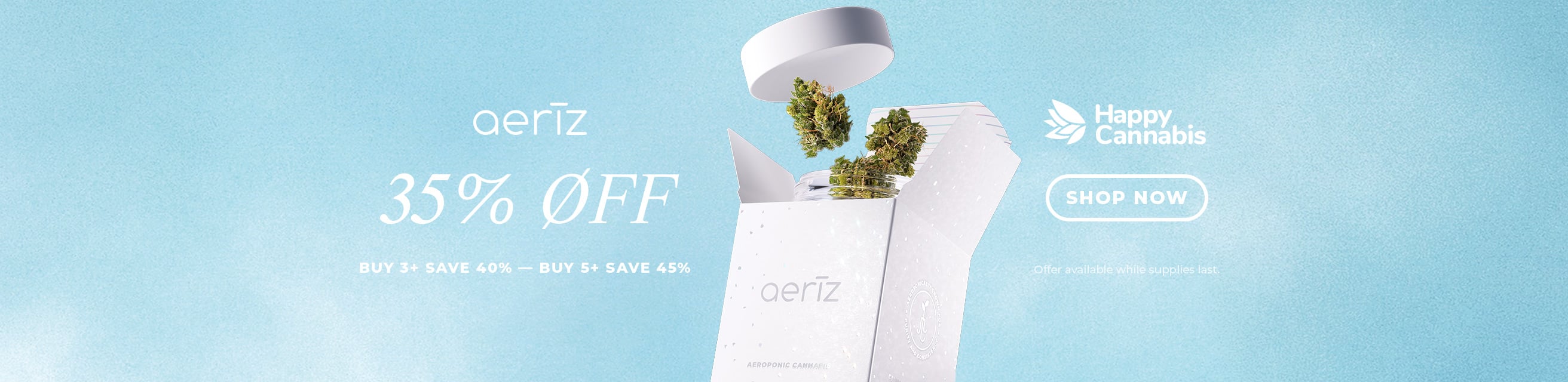 The Happy Cannabis Co. Loves Park Marketing Banner