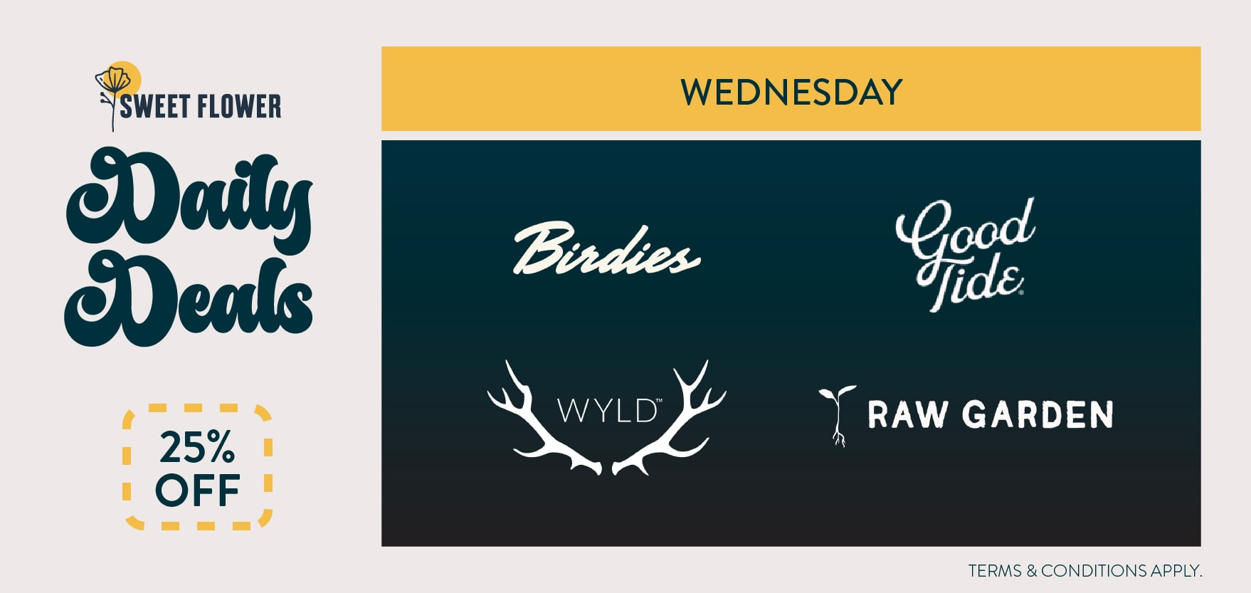 Wednesday - Daily Deal special