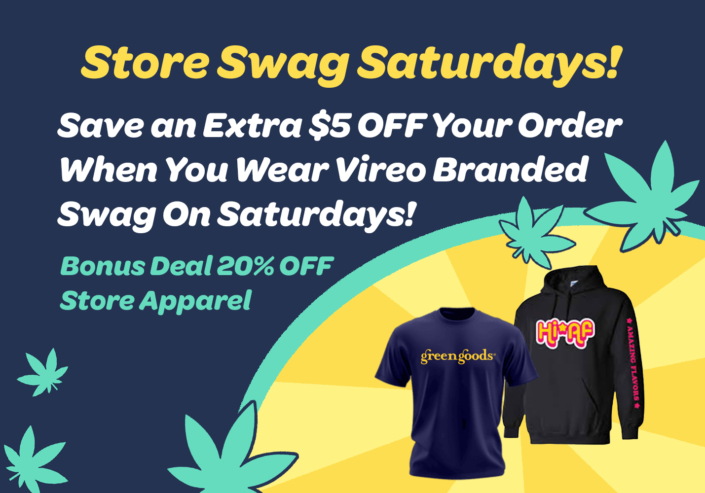 Weather You're Wearing Our Brand Or Buying Something New, We Have Just The Deal For You!