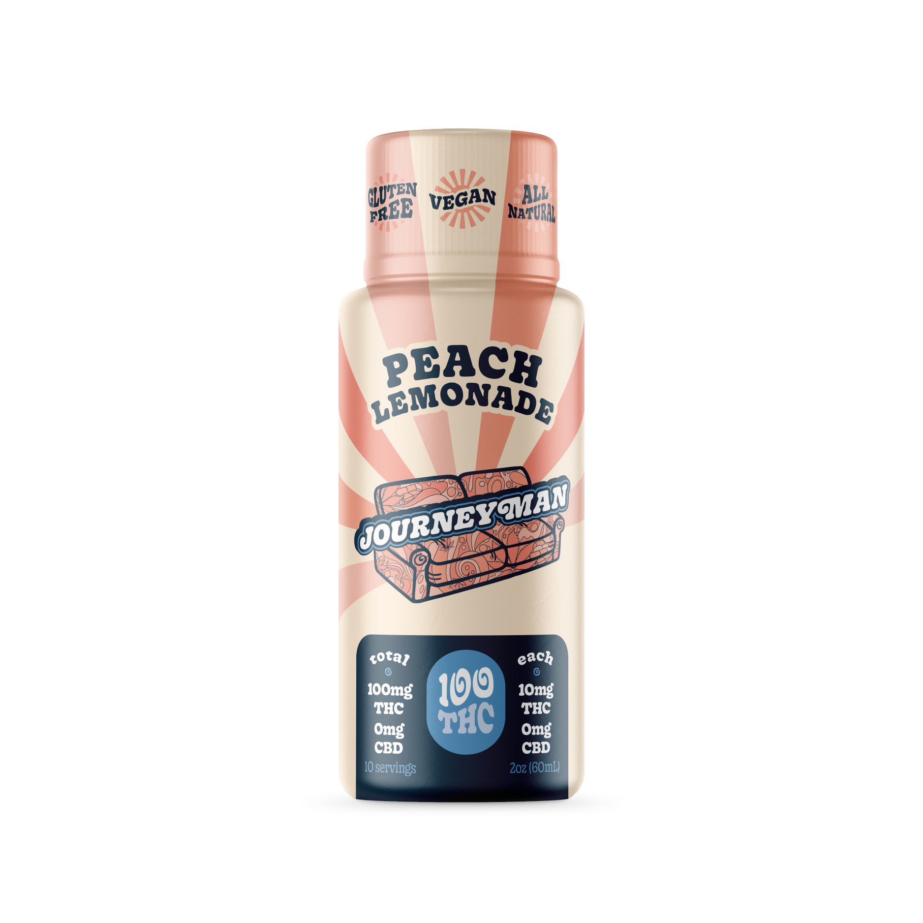 Peach Lemonade [2oz] (100mg)