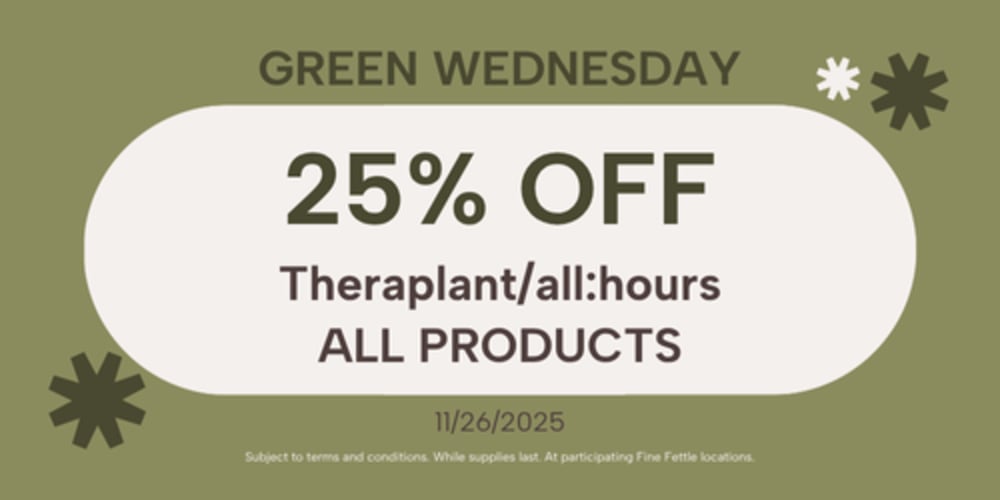 Theraplant & all:hours - 25% off special photo
