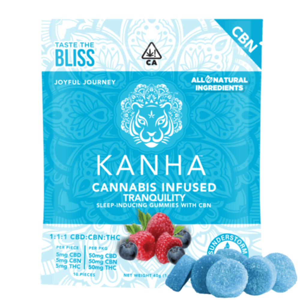 1:1:1 Sleep Tranquility (50mg CBD/50mg THC/50mg CBN) [10pk]