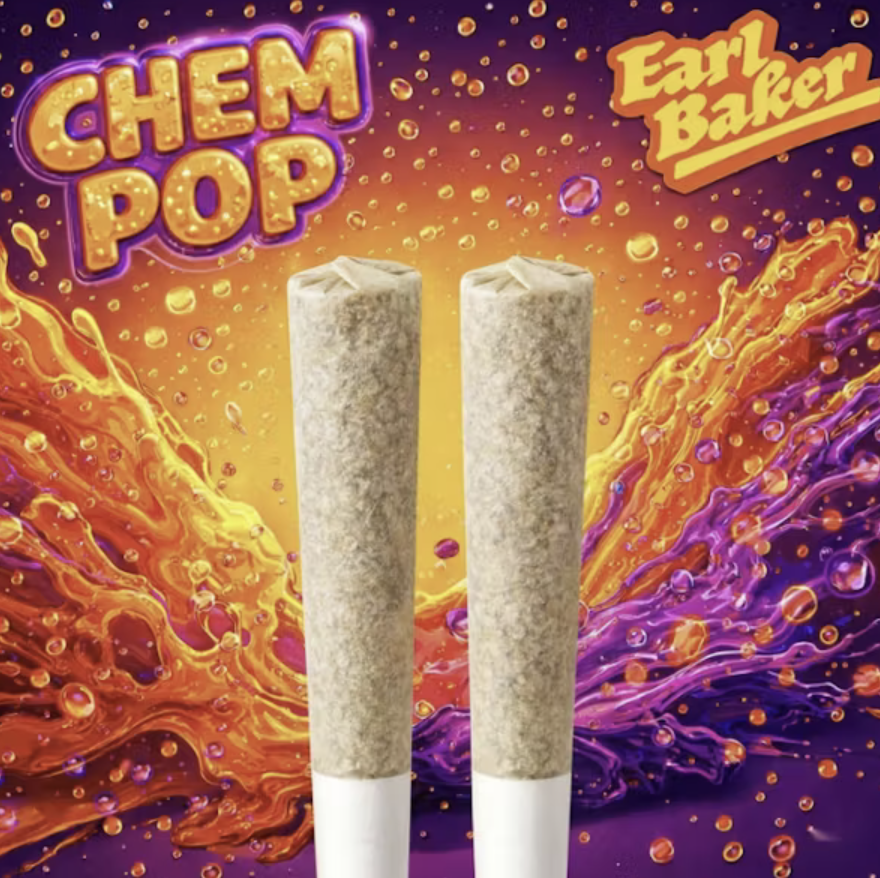 Whole Flower .5g x 2 Preroll - Chem Pop 021