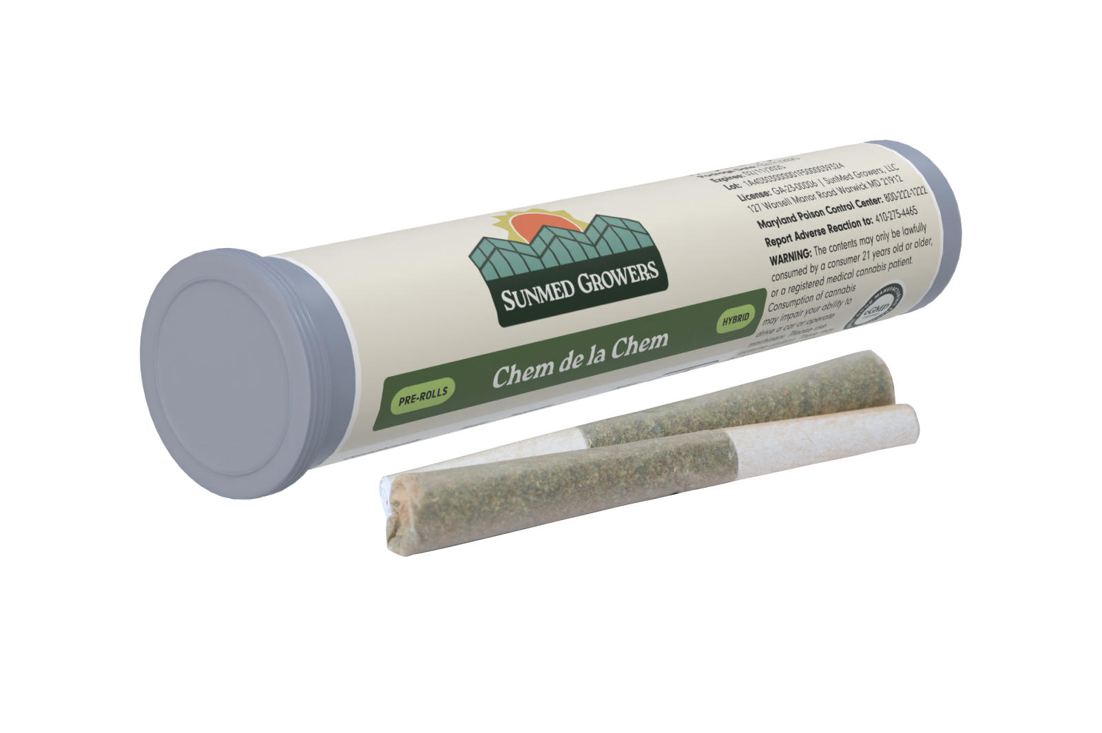 Chem de la Chem Pre-Roll 0.5g 2-Pack